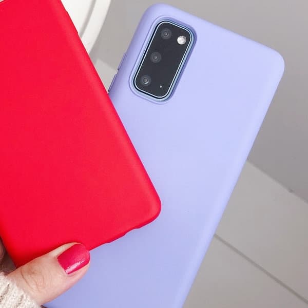 Samsung Galaxy S20 skal - silikone mikrofiber