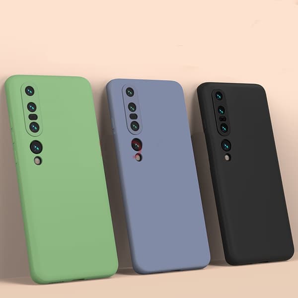 Xiaomi Mi 10 Pro - Silicone Case Microfiber