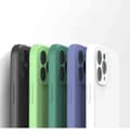 Pikkukuva 2 / 11: iPhone 12 Pro Max -kuori - mikrokuituinen silikoni