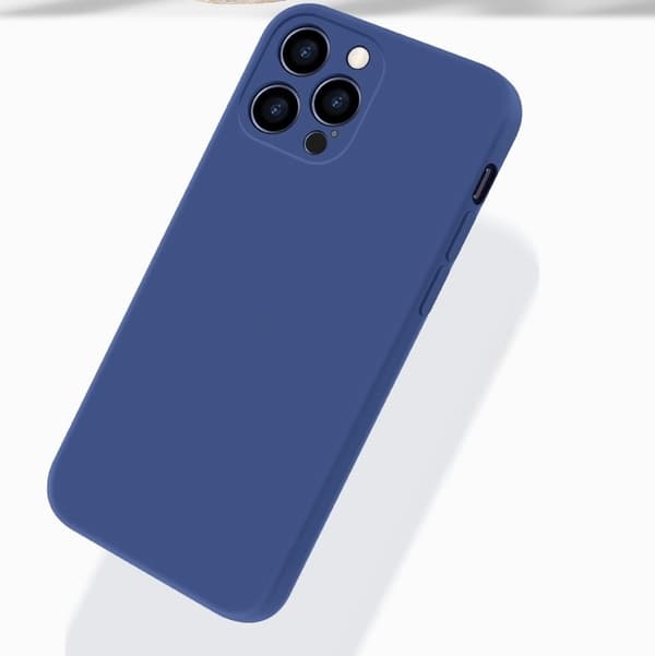iPhone 12 Pro-skal - mikrofiber-silikone