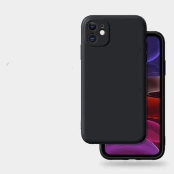 iPhone 11-skal - mikrofiber-silikone