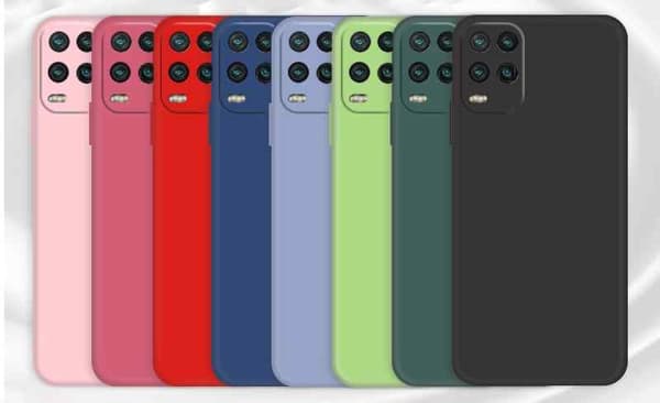 Xiaomi 10 Lite silicone microfiber case