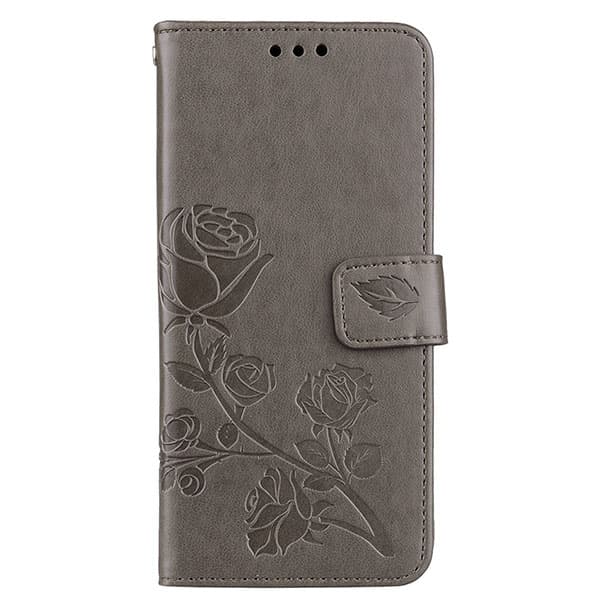 Samsung Galaxy S10 Plus Skal - Plånbok Ros Tryck