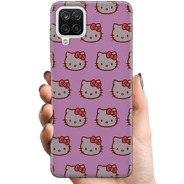 Samsung Galaxy A12 TPU Matkapuhelimen kuori Hello Kitty