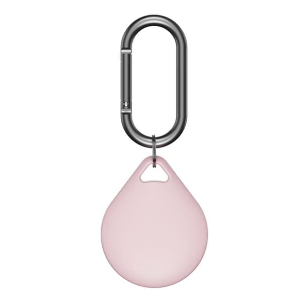 KeyBudz AirTag Hållare Secure Dock 4-pack Rosa