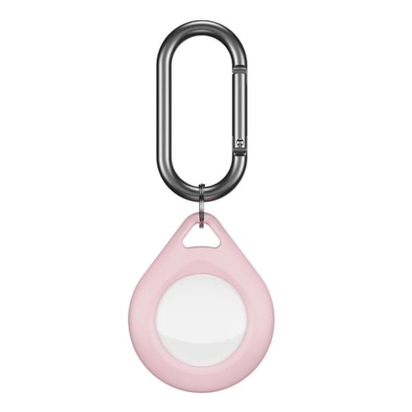 KeyBudz AirTag Hållare Secure Dock 4-pack Rosa