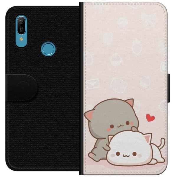 Huawei Y6 (2019) Tegnebogsetui Kawaii