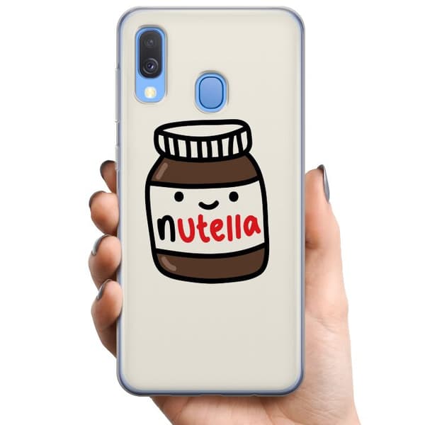 Samsung Galaxy A40 TPU Mobilskal Nutella