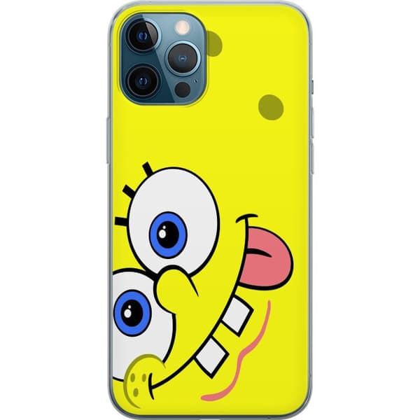 Apple iPhone 12 Pro Max Deksel / Mobildeksel - SpongeBob Fyrkant