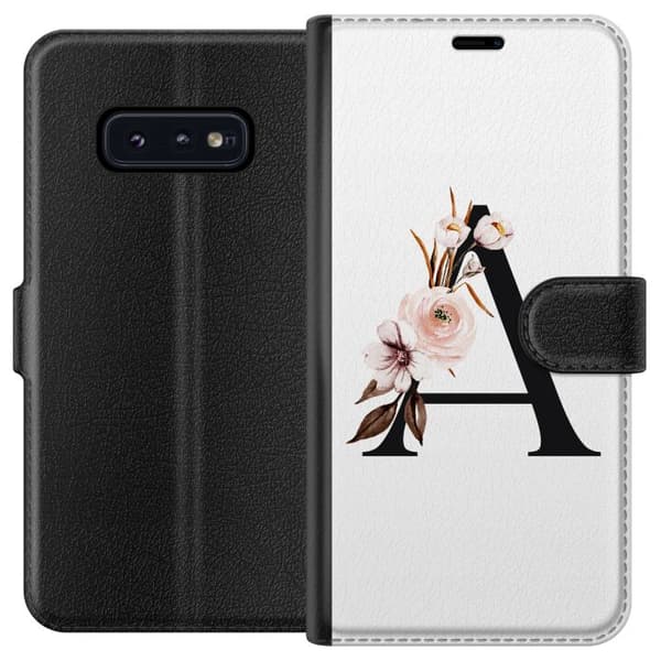Samsung Galaxy S10e Lompakkokotelo Kirjaimet