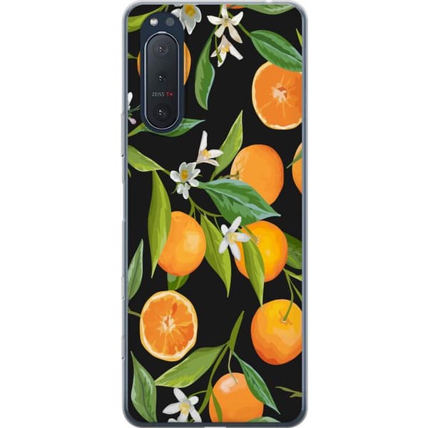 Sony Xperia 5 II Cover / Mobilcover - Appelsinjuice