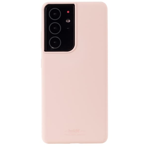 Silicone Case Galaxy S21 Ultra Blush Pink