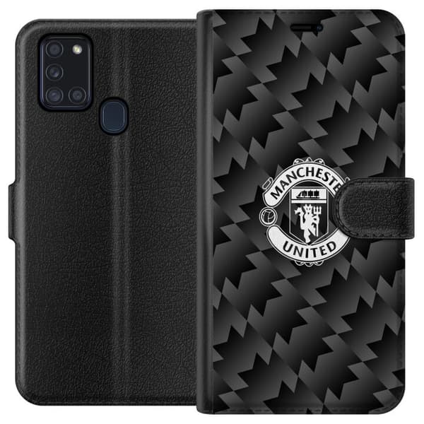 Samsung Galaxy A21s Tegnebogsetui Manchester United FC