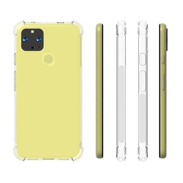 Google Pixel 4a 5G stødabsorberende silikone Shell Shockr