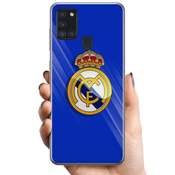 Samsung Galaxy A21s TPU Mobildeksel Real Madrid CF