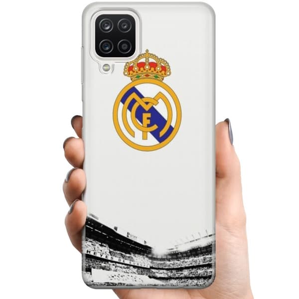 Samsung Galaxy A12 TPU Mobildeksel Real Madrid CF