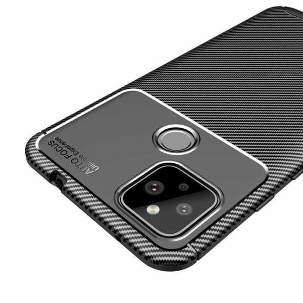 Google Pixel 4a 5G stødsikkert tyndt cover FullCarbon V4