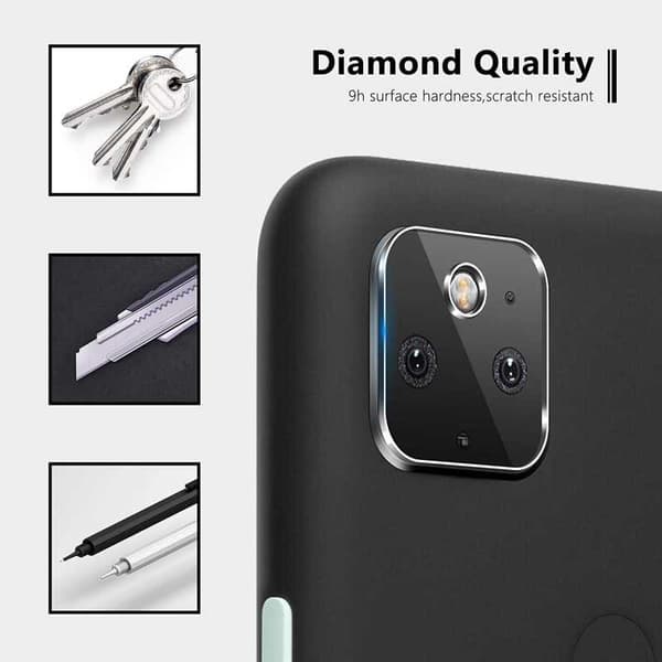 2-PACK Google Pixel 4a 5G Kamera Skydd Linsskydd