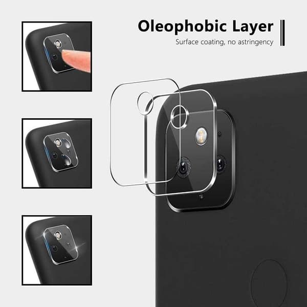 2-PACK Google Pixel 4a 5G Kamera Skydd Linsskydd