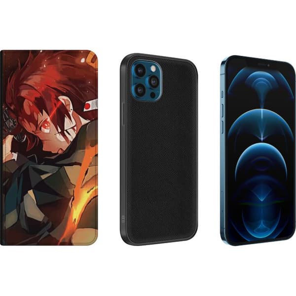 Apple iPhone 12 Pro Lommeboketui Demon Slayer