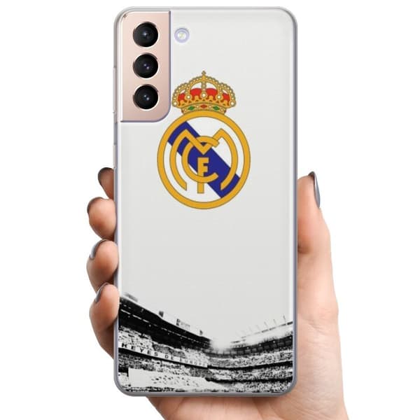 Samsung Galaxy S21 TPU Mobildeksel Real Madrid CF