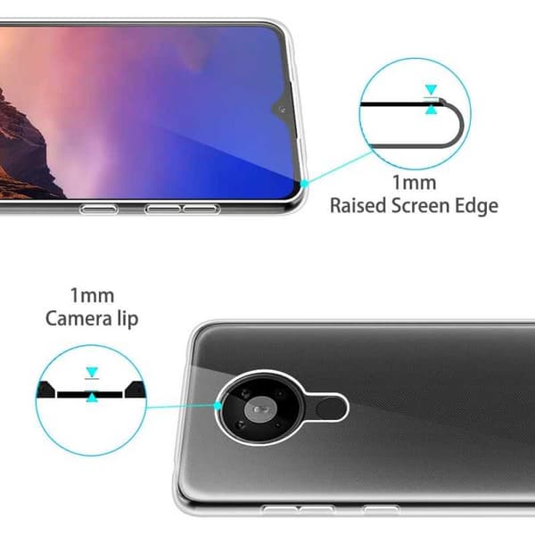 Nokia 3.4 stødabsorberende silikone cover Enkelt