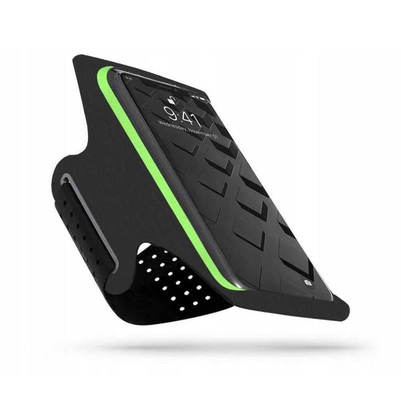 Universalt Telefonfodral Sport Armband Tech-Protect G10 Lime/Svart