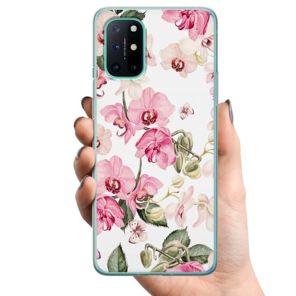 OnePlus 8T TPU Mobildeksel Blomster