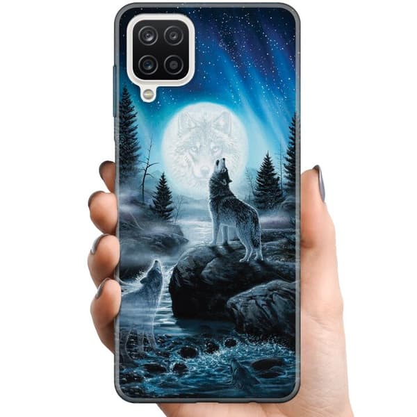 Samsung Galaxy A12 TPU Matkapuhelimen kuori Susi
