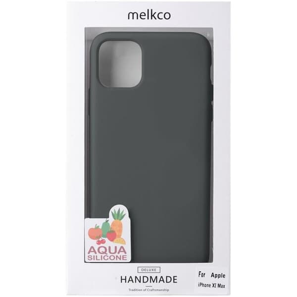 Melkco Aqua Silicone Cover för iPhone 11 Pro Max - Grå