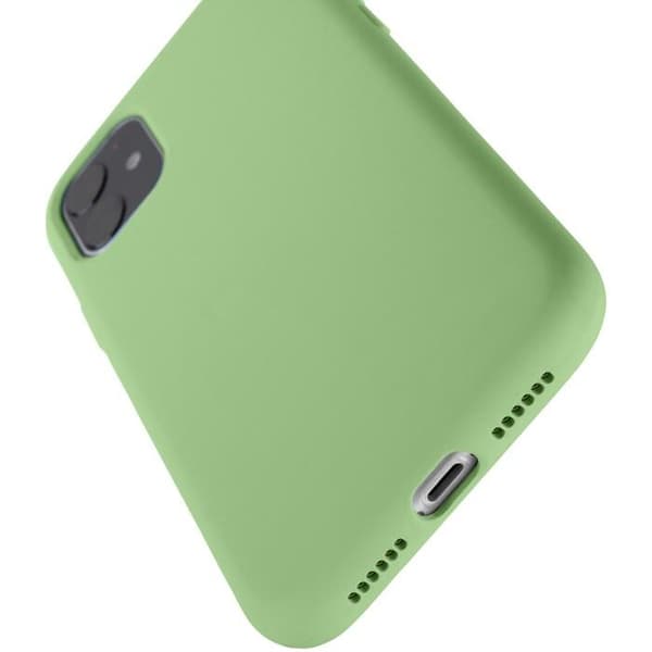Melkco Aqua Silicone Cover för iPhone 11 Pro Max - Grön