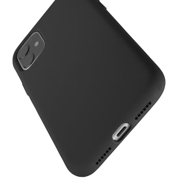 Melkco Aqua Silicone Cover för iPhone 11 Pro Max - Svart
