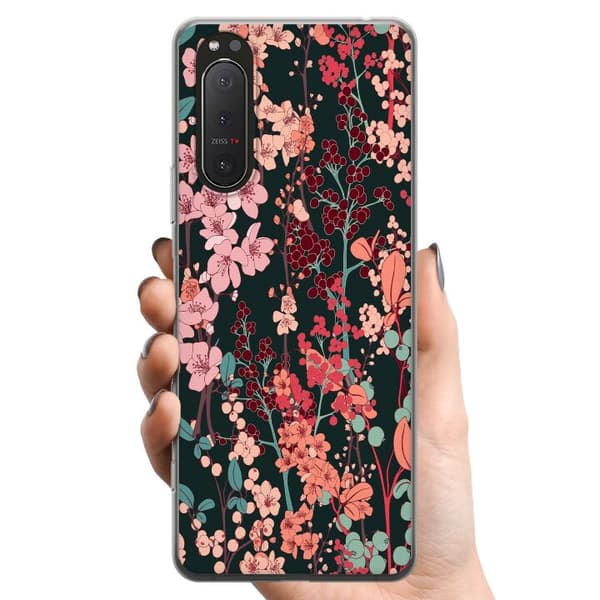 Sony Xperia 5 II TPU Mobilcover Urteagtig Retro