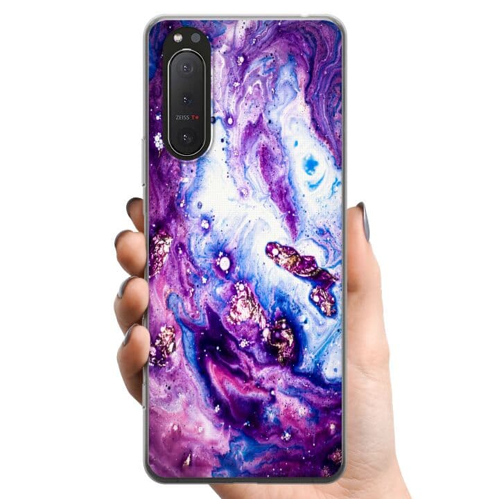 Sony Xperia 5 II TPU Mobilskal Lila