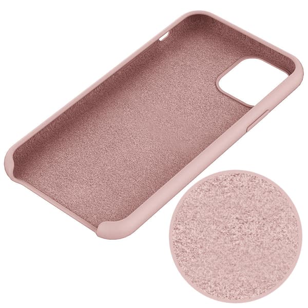 SiGN Liquid Silicone Case för iPhone 11 Pro Max - Rosa