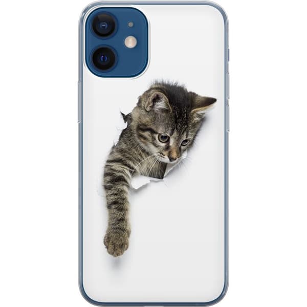 Apple iPhone 12 mini Cover / Mobilcover - Kat