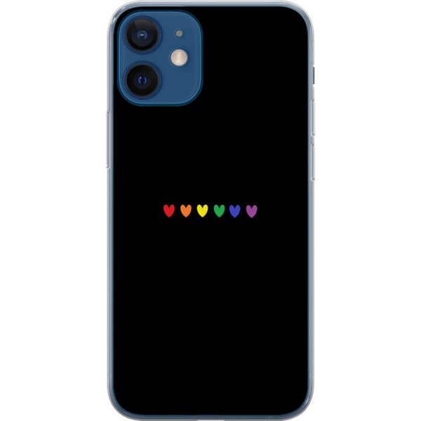 Apple iPhone 12 mini Cover / Mobilcover - Stolt Hjerter