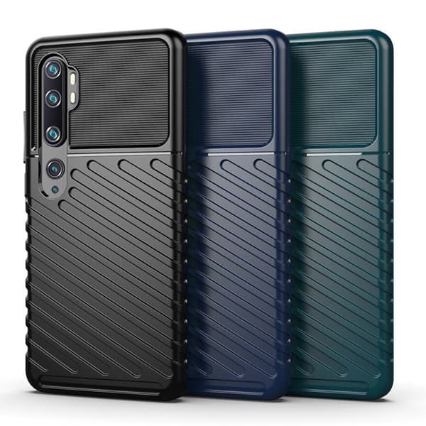 Xiaomi Mi Note 10 / Note 10 Pro - Twill Skal - Svart