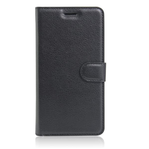 iPhone 7/8/SE (2020/2022) - Litchi Plånboksfodral - Svart