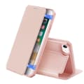 Miniatyrbild 1 av 5: iPhone 7/8/SE (2020/2022) - DUX DUCIS Shockproof Plånboksfodral - Roséguld