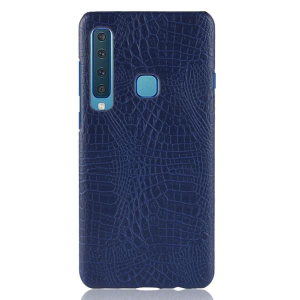 Samsung Galaxy A9 (2018) - Krokodil Mönster Skal - Mörk Blå