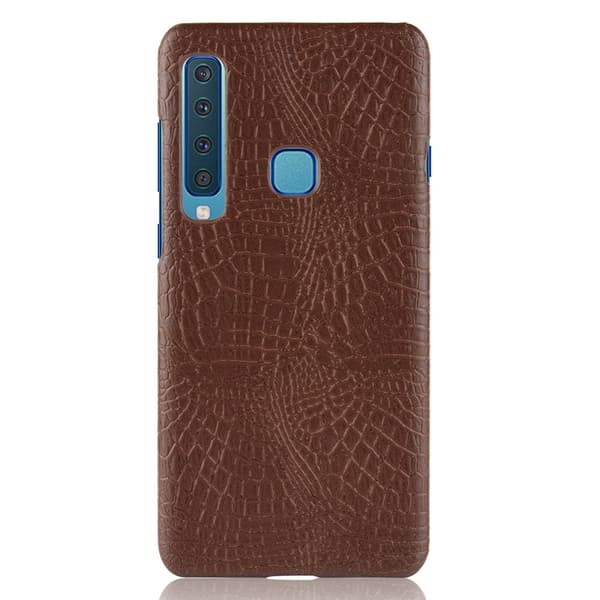 Samsung Galaxy A9 (2018) - Krokodil Mönster Skal - Brun