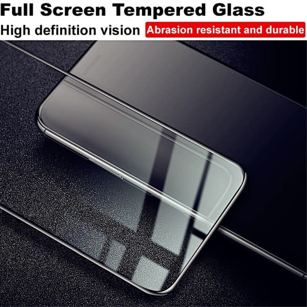 OnePlus 7T - Härdat glas - Heltäckande skärmskydd