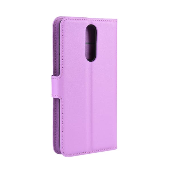 Xiaomi Redmi 8 - Litchi Plånboksfodral - Lila