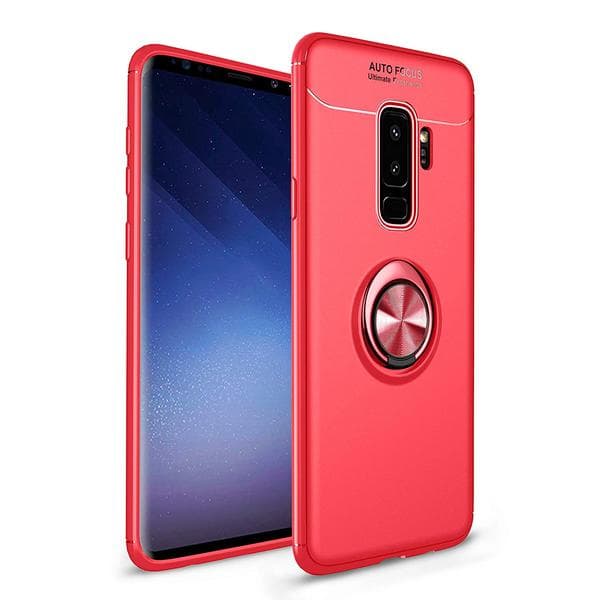 Samsung Galaxy S9 - Ring Skal - Röd