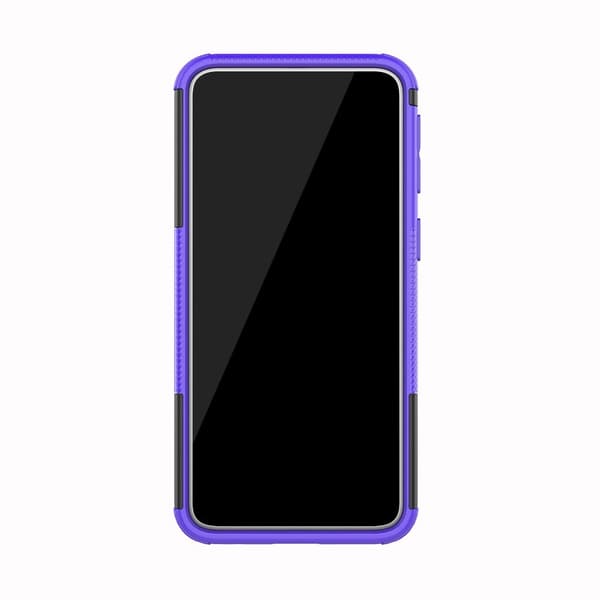 Samsung Galaxy J6 Plus - Stöttåliga skalet med stöd - Lila