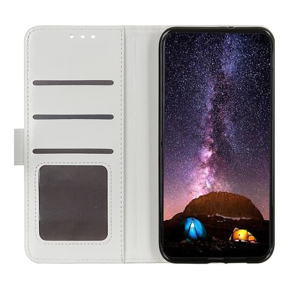 Samsung Galaxy S20 Plus - Crazy Horse Plånboksfodral - Vit