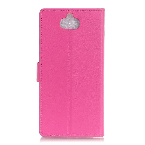 Sony Xperia 10 - Plånboksfodral Litchi - Rosa