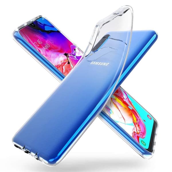 Samsung Galaxy A70 - Transparent TPU Skal