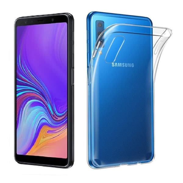 Samsung Galaxy A7 (2018) - Transparent TPU Skal